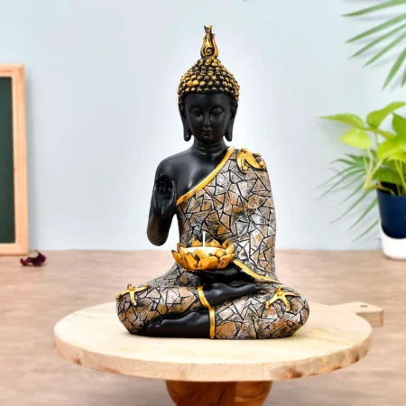 Beautiful Sitting Buddha Idol Statue
